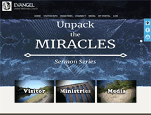 Tablet Screenshot of evangelum.org